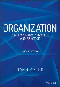 Imagen de portada: Organization 2nd edition 9781119951834