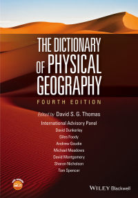 Cover image: The Dictionary of Physical Geography 4th edition 9781118782347