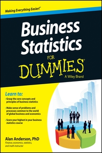 Cover image: Business Statistics For Dummies 1st edition 9781118630693
