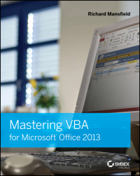 Imagen de portada: Mastering VBA for Microsoft Office 2013 2nd edition 9781118695128