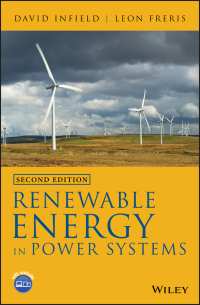 Cover image: Renewable Energy in Power Systems 2nd edition 9781118649930