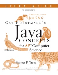 صورة الغلاف: Java Concepts: Advanced Placement Computer Science Study Guide 5th edition 9780470181614