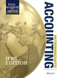 Imagen de portada: Intermediate Accounting: IFRS Edition 2nd edition 9781118443965