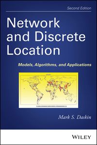 Cover image: Network and Discrete Location: Models, Algorithms and Applications 2nd edition 9780470905364