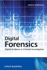 Cover image: Digital Forensics: Digital Evidence in Criminal Investigations 1st edition 9780470517758