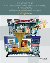 Imagen de portada: The Architecture of Computer Hardware and System Software: An Information Technology Approach 5th edition 9781118322635