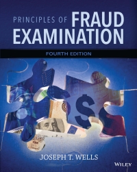 Cover image: Principles of Fraud Examination 4th edition 9781118922347