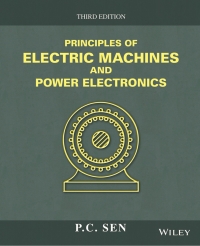 Titelbild: Principles of Electric Machines and Power Electronics 3rd edition 9781118078877