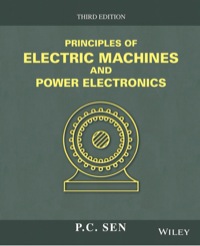Imagen de portada: Principles of Electric Machines and Power Electronics 3rd edition 9781118078877