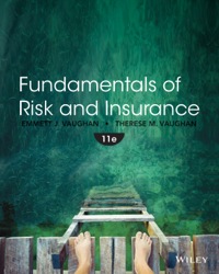 Cover image: Fundamentals of Risk and Insurance 11th edition 9781118534007
