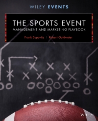 Cover image: The Sports Event Management and Marketing Playbook 2nd edition 9781118244111