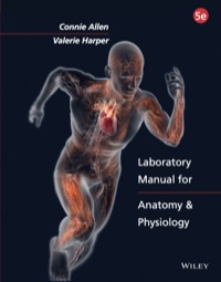 Cover image: Laboratory Manual for Anatomy and Physiology 5th edition 9781118344408