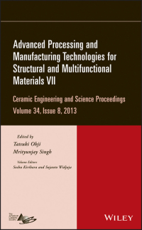 Imagen de portada: Advanced Processing and Manufacturing Technologies for Structural and Multifunctional Materials VII 1st edition 9781118807736