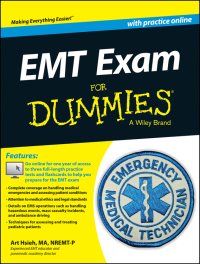 Imagen de portada: EMT Exam For Dummies with Online Practice 1st edition 9781118768174