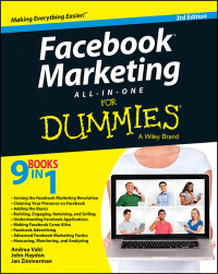 Imagen de portada: Facebook Marketing All-in-One For Dummies 3rd edition 9781118816189