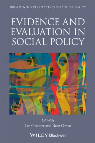 Imagen de portada: Evidence and Evaluation in Social Policy 1st edition 9781118816547