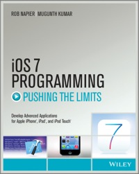 Cover image: iOS 7 Programming Pushing the Limits 1st edition 9781118818343