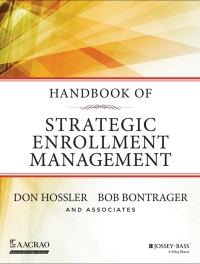 Imagen de portada: Handbook of Strategic Enrollment Management 1st edition 9781118819487