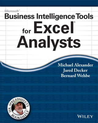 Cover image: Microsoft Business Intelligence Tools for Excel Analysts 1st edition 9781118821527