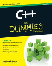 Imagen de portada: C++ For Dummies 7th edition 9781118823774