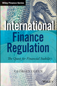 Imagen de portada: International Finance Regulation 1st edition 9781118829592