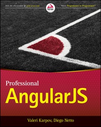 Cover image: Professional AngularJS 1st edition 9781118832073