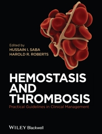 Imagen de portada: Hemostasis and Thrombosis 1st edition 9780470670507
