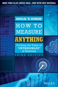 Cover image: How to Measure Anything: Finding the Value of Intangibles in Business 3rd edition 9781118539279