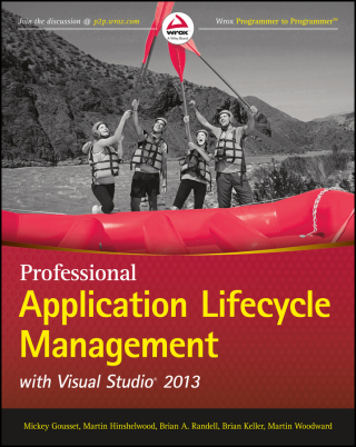 Imagen de portada: Professional Application Lifecycle Management with Visual Studio 2013 3rd edition 9781118836583