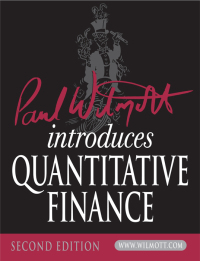 Cover image: Paul Wilmott Introduces Quantitative Finance 2nd edition 9780470319581