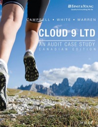 Cover image: Cloud 9 LTD.: An Audit Case Study, Canadian Edition 9781118757130