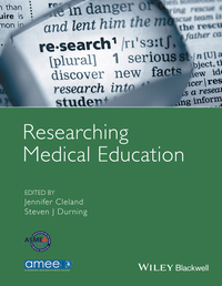 Imagen de portada: Researching Medical Education 1st edition 9781118839201