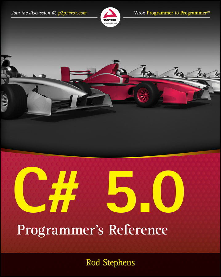 Imagen de portada: C# 5.0 Programmer's Reference 1st edition 9781118847282