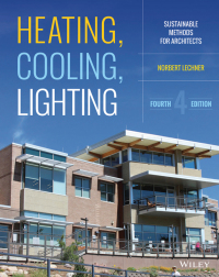 Cover image: Heating, Cooling, Lighting 4th edition 9781118582428