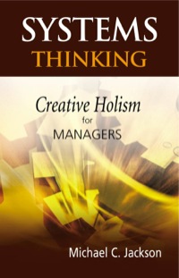 Cover image: Systems Thinking: Creative Holism for Managers 1st edition 9780470845226