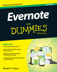 Cover image: Evernote For Dummies 2nd edition 9781118855942