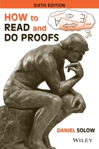 Imagen de portada: How to Read and Do Proofs: An Introduction to Mathematical Thought Processes 6th edition 9781118164020