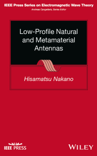 Cover image: Low-profile Natural and Metamaterial Antennas 1st edition 9781118859797