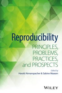 Imagen de portada: Reproducibility: Principles, Problems, Practices, and Prospects 1st edition 9781118864975