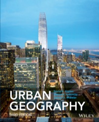Cover image: Urban Geography 3rd edition 9781118573853