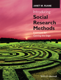 Cover image: Introducing Social Research Methods: Essentials for Getting the Edge 1st edition 9781118874257