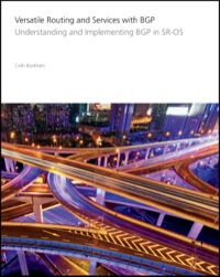 Cover image: Versatile Routing and Services with BGP: Understanding and Implementing BGP in SR-OS 1st edition 9781118875285