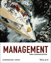 Cover image: Management, 3rd Canadian Edition 9781118789292