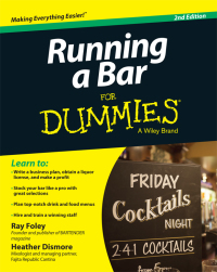 Cover image: Running a Bar For Dummies 2nd edition 9781118880722