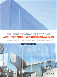 Omslagafbeelding: The Professional Practice of Architectural Working Drawings 5th edition 9781118880524