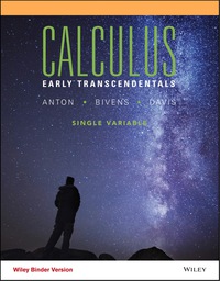 صورة الغلاف: Calculus Early Transcendentals Single Variable 11th edition 9781118885277