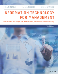 Imagen de portada: Information Technology for Management 11th edition 9781118890790
