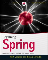Cover image: Beginning Spring 1st edition 9781118892923