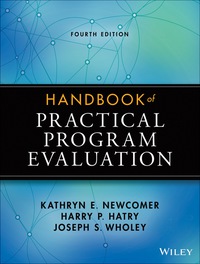 Cover image: Handbook of Practical Program Evaluation 4th edition 9781119171386