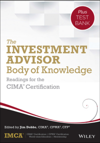 Imagen de portada: The Investment Advisor Body of Knowledge + Test Bank: Readings for the CIMA Certification 1st edition 9781118912324